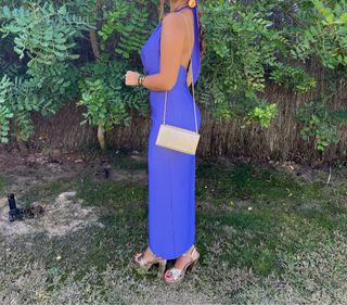 Vestido Morado Marlene Cardié