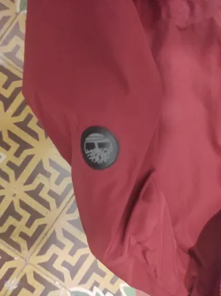 Chaqueta Timberland Roja con Capucha