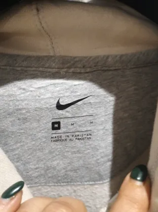 Felpa Nike Beige Donna