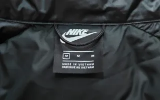 Chaleco de  plumas "Nike" Negro Talla M