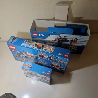 LEGO CITY Arctic 60376 y 60377 Mundo submarino