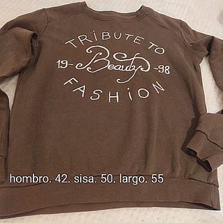 Sudadera Marrón Tribute to Beauty Fashion