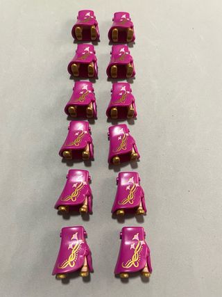 Faldas Playmobil Rosas (Pack 10)