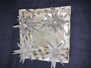 Stelle Natalizie Vetro e Plastica