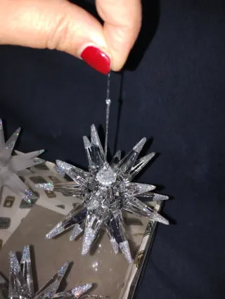 Stelle Natalizie Vetro e Plastica