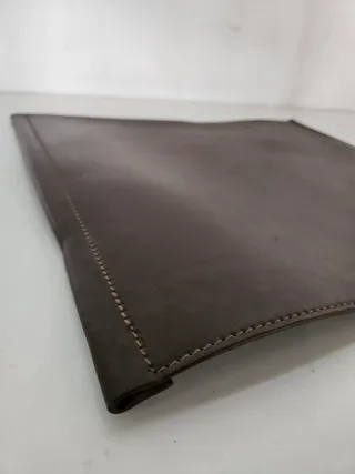 Seduta Sedia Regista Pelle Marrone 50x44 cm