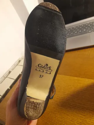 Zapatos de Flamenco Negros Talla 37