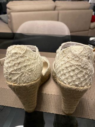 Alpargatas de Novia, Jose Mª Peiró,  Beige