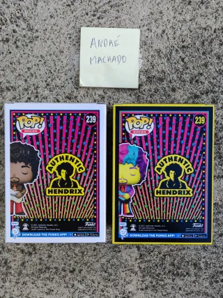 Funko Pop 239 Jimi Hendrix Bundle Exclusive