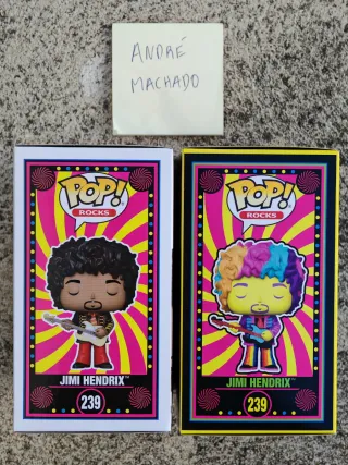 Funko Pop 239 Jimi Hendrix Bundle Exclusive