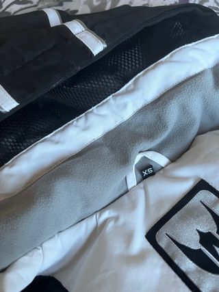 Completo sci donna WSCT nero/bianco Tg XS