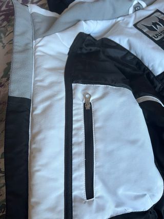 Completo sci donna WSCT nero/bianco Tg XS