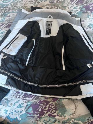 Completo sci donna WSCT nero/bianco Tg XS