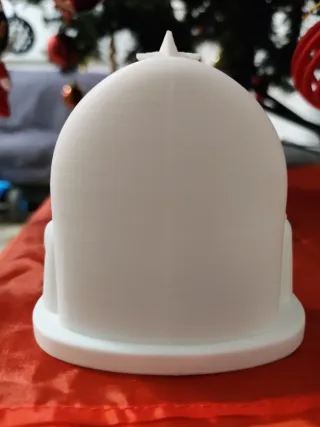 Presepe Natalizio Bianco stampato in 3D