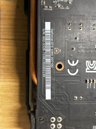 MSI GeForce GTX 1060 3GT OC 3GB Tarjeta Gráfica