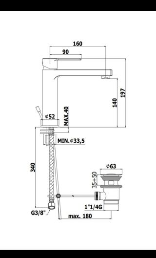 Rubinetti Paffoni West per bagno