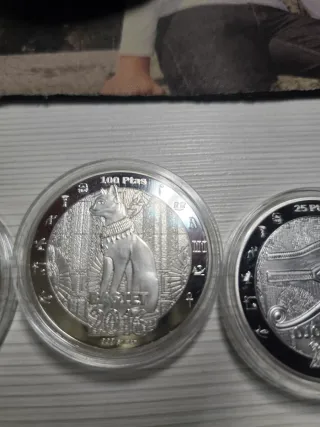 Monedas 5, 25 y 100 Pesetas Sáhara 2016