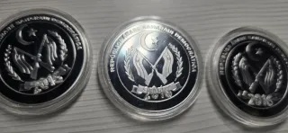 Monedas 5, 25 y 100 Pesetas Sáhara 2016