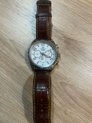 Reloj Viceroy Marrón y Plateado