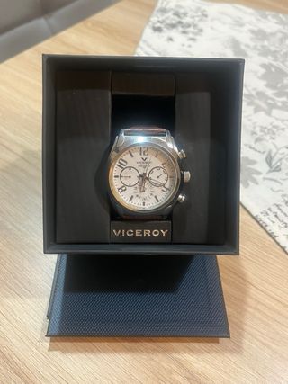 Reloj Viceroy Marrón y Plateado