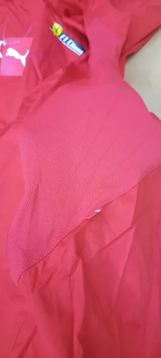 Camicia Puma Ferrari Uomo Rossa Nuova