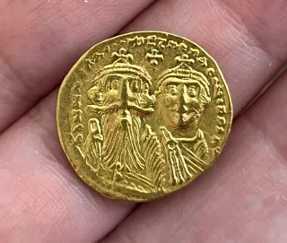 Solidus d'Oro Eraclio Costantinopoli 629-631