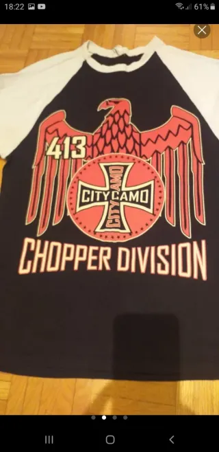 Camiseta VINTAGE Chopper Division