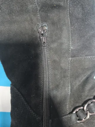 Stivali alti in camoscio Karl Lagerfeld n.39