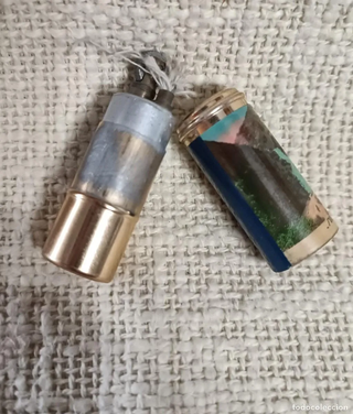 Mechero Antiguo Gasolina Cilíndrico