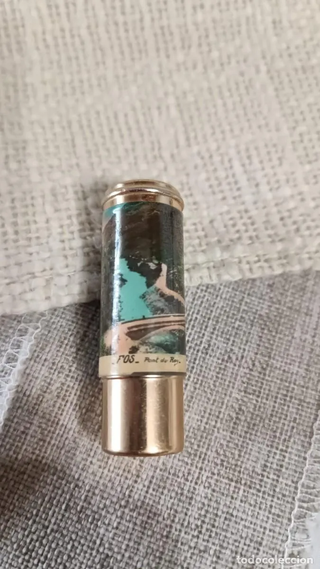 Mechero Antiguo Gasolina Cilíndrico