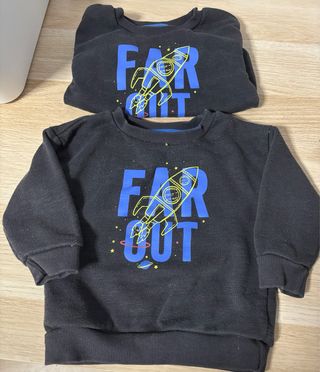 Sudaderas niño Far Out cohete