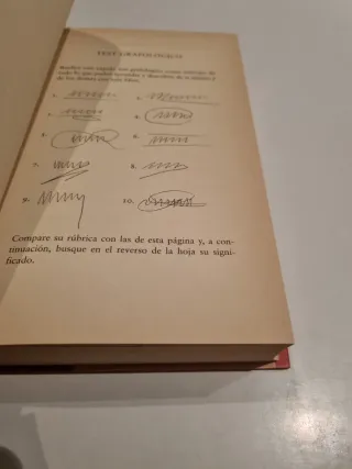 El nuevo libro de la grafología