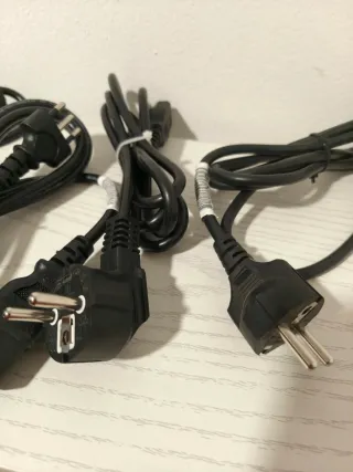 Set 4 Cavi Alimentazione Schuko-IEC C13