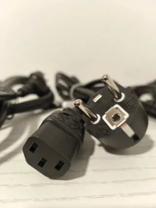 Set 4 Cavi Alimentazione Schuko-IEC C13