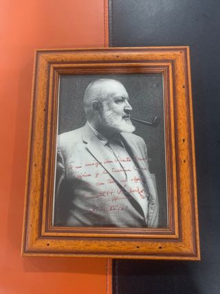 Fotografía firmada 1960