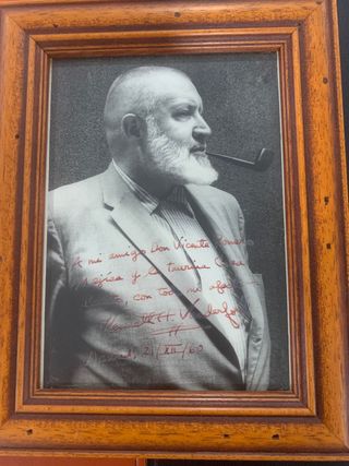 Fotografía firmada 1960