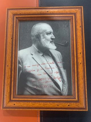 Fotografía firmada 1960