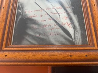 Fotografía firmada 1960