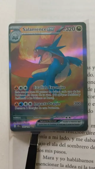 Carta Pokémon Salamence EX 320 PS