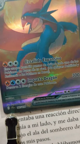 Carta Pokémon Salamence EX 320 PS