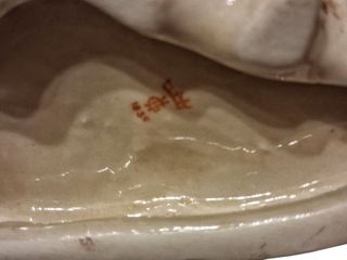 Porcellana Gräfenthal coppia scena romantica