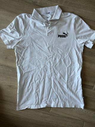 Polo Puma blanco hombre