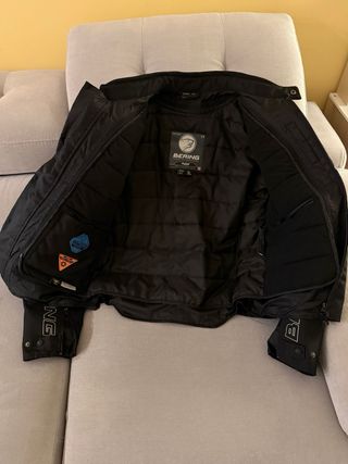 Chaqueta Moto Bering Talla XL Negra
