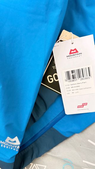 Pantalón Mountain Equipment Gore-Tex Azul