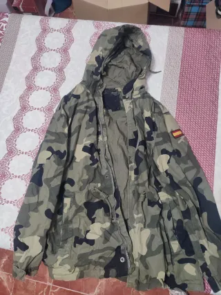 Chaquetón militar camuflaje