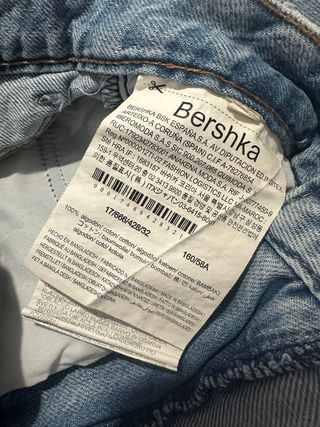Calças Bershka Wide Crop Tam. 32