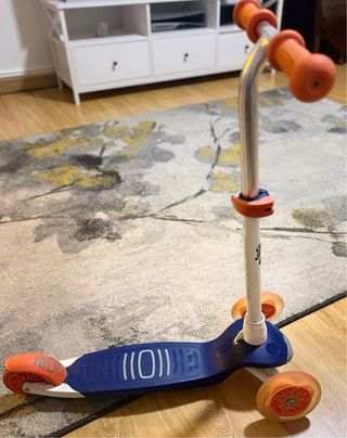 Patinete 3 Ruedas Azul Naranja