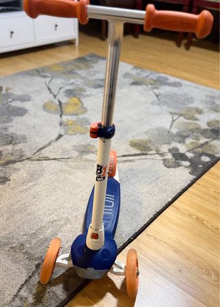 Patinete 3 Ruedas Azul Naranja