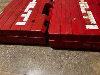 Maletas Hilti TE 1 y TE 2 (2 unidades)