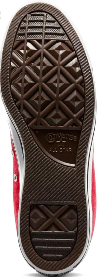 Converse All Star Hi Talla 43 Rojo, unisex